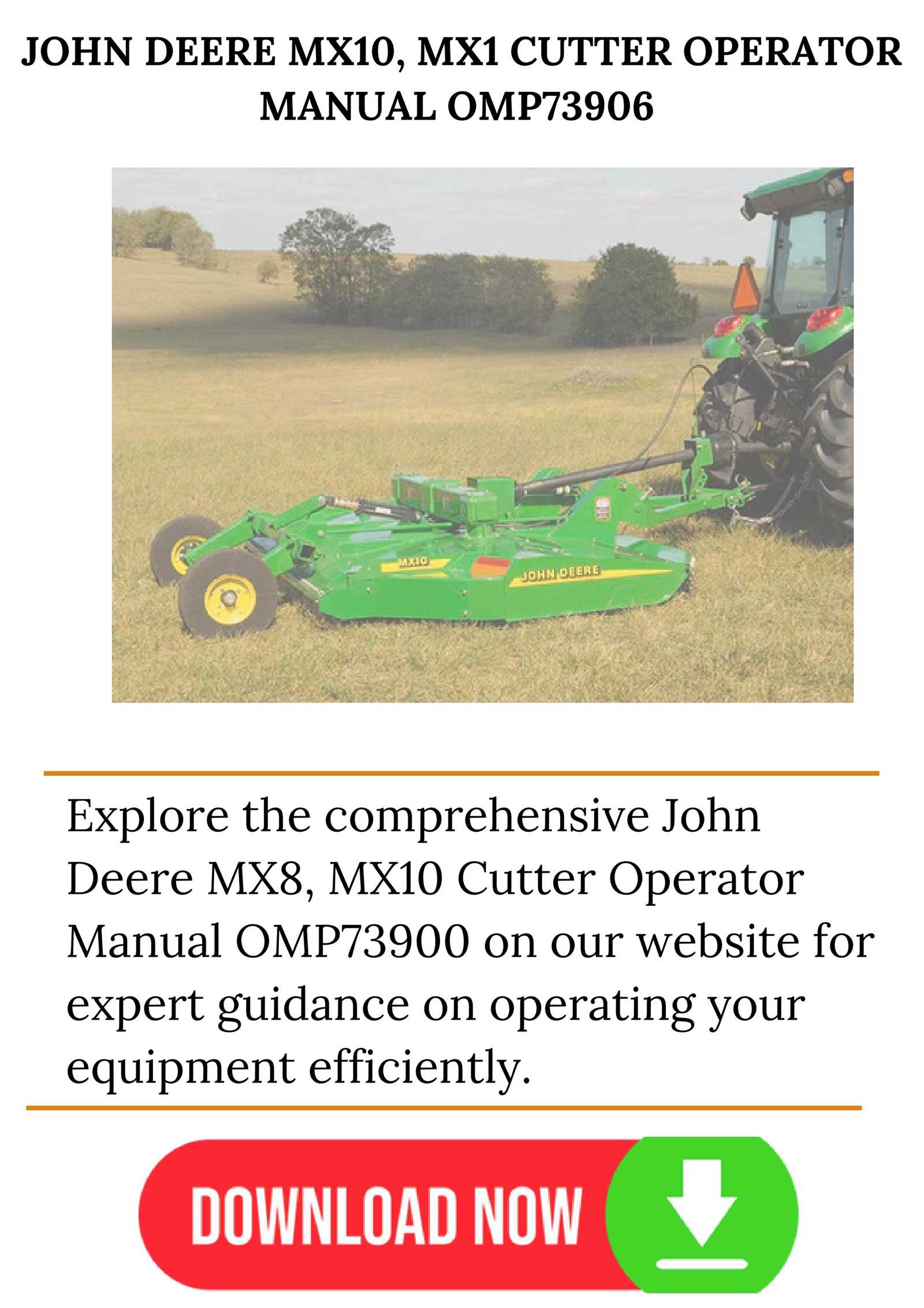 john deere mx10 parts diagram