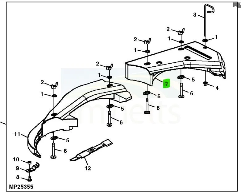 john deere s160 parts diagram