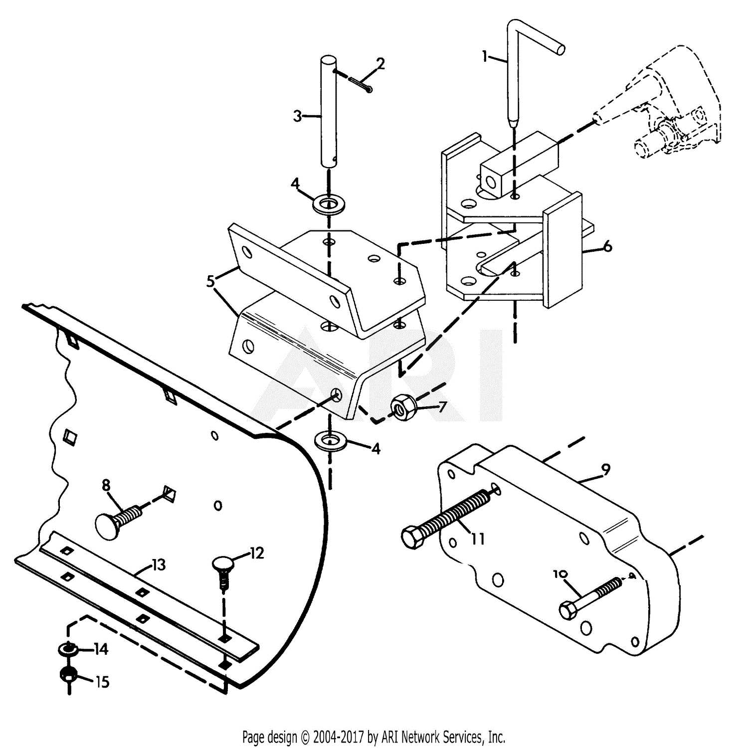 john deere snow plow parts diagram