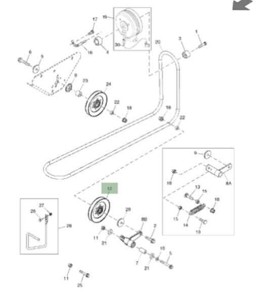 john deere x320 deck parts diagram