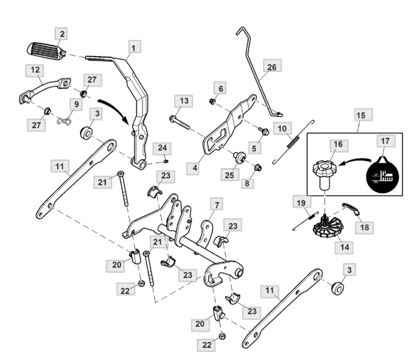 john deere x350 parts diagram