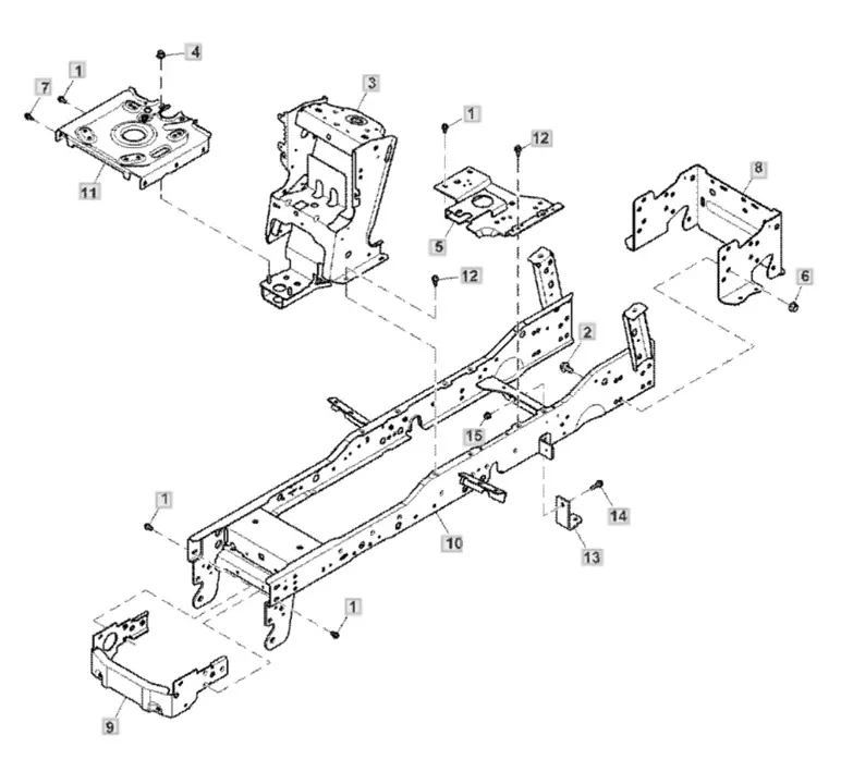 john deere x350 parts diagram