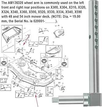 john deere x590 parts diagram