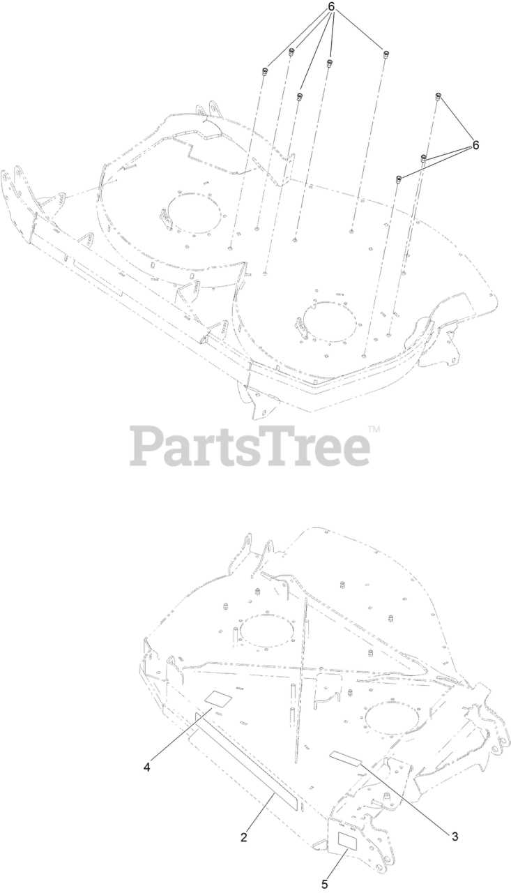john deere z425 48 inch deck parts diagram