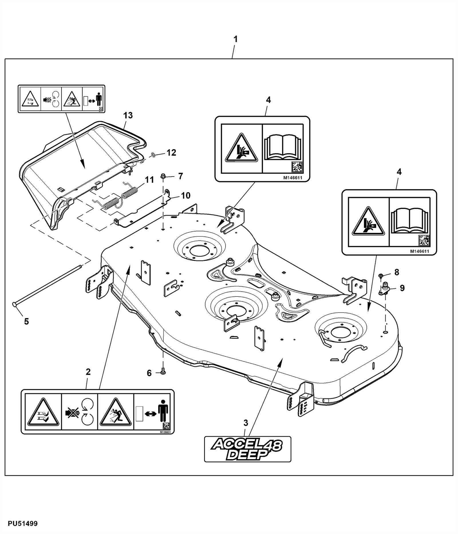 john deere z525e parts diagram