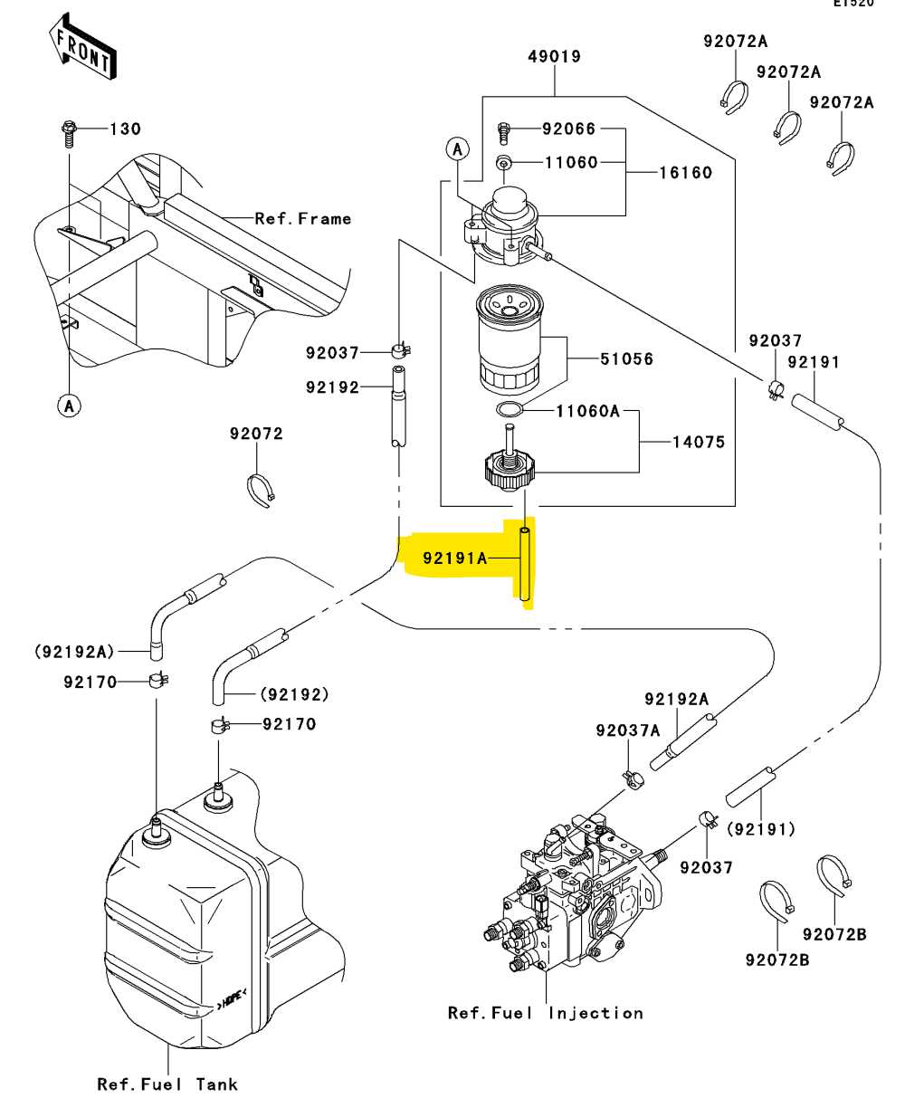 kawasaki mule 3010 parts diagram