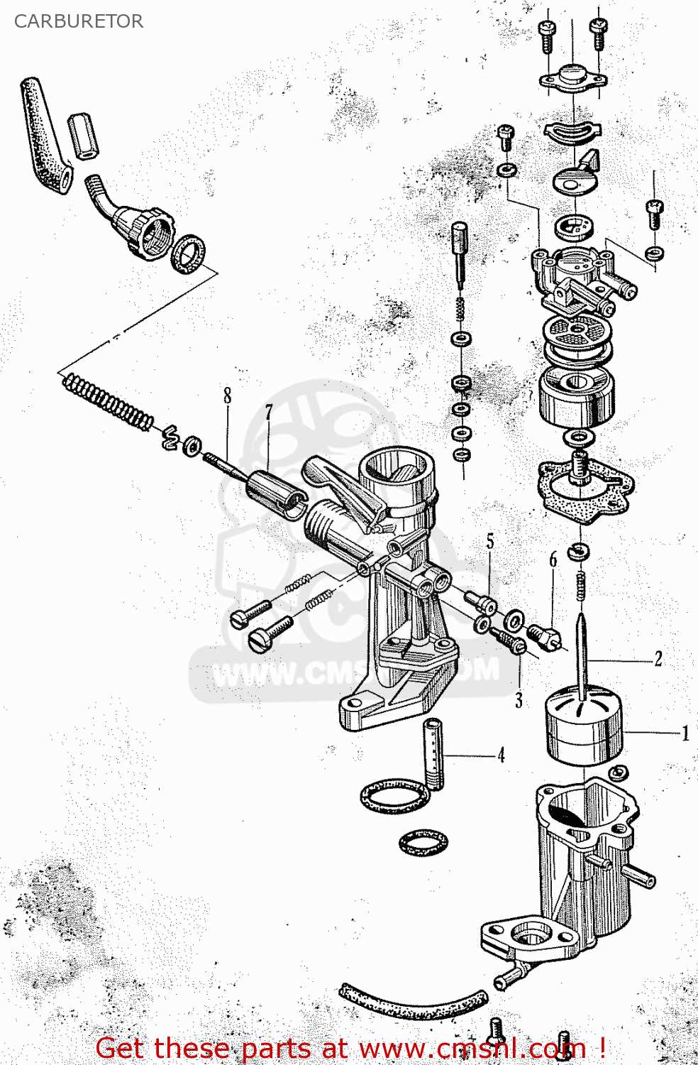 keihin carburetor parts diagram