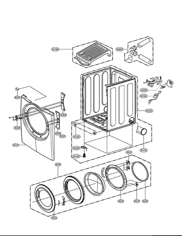 kenmore 90 series dryer parts diagram