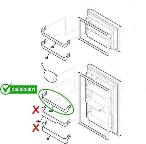 kenmore refrigerator model 253 parts diagram
