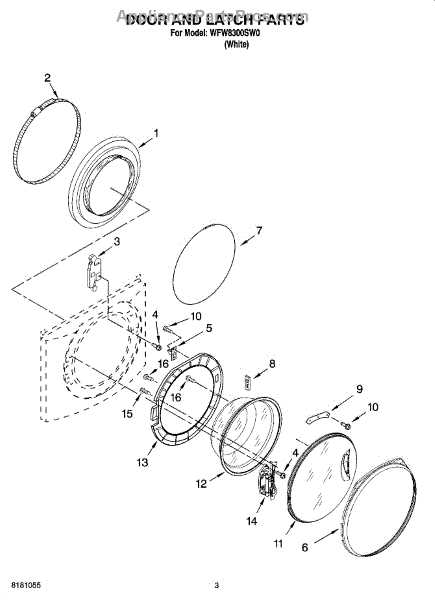 kenmore washer 110 parts diagram