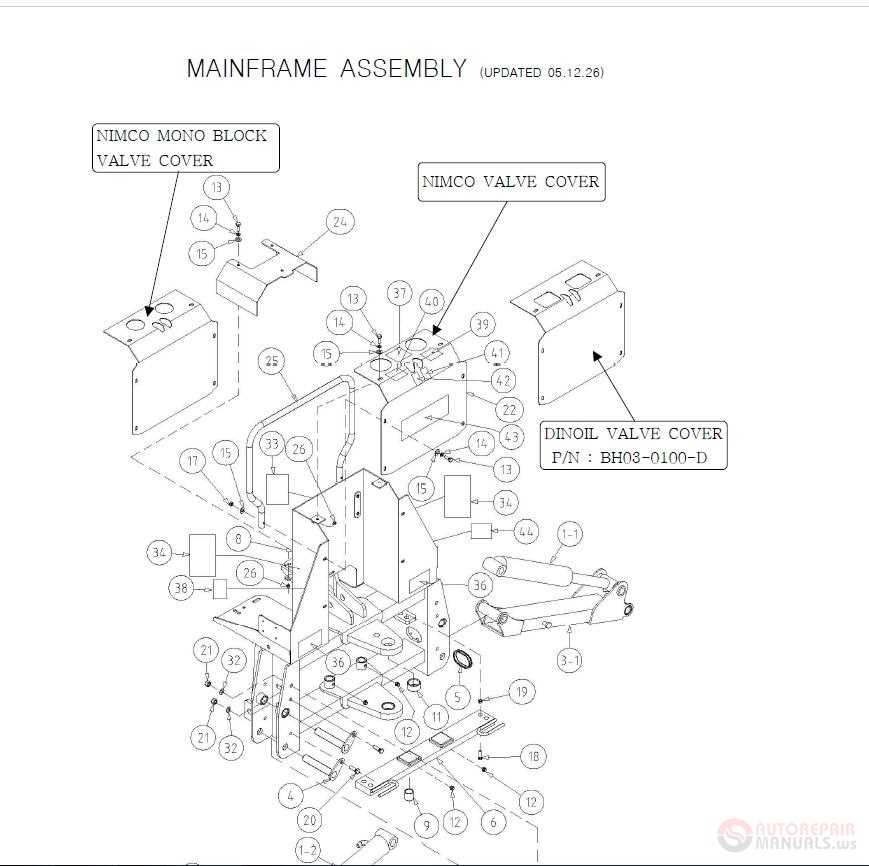 kioti parts diagrams