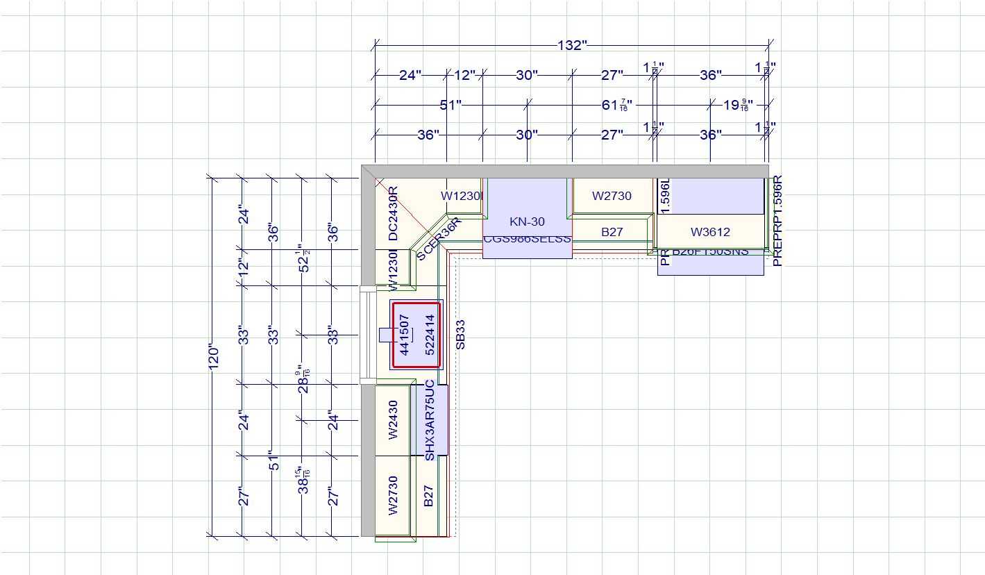 kitchen cabinet parts diagram