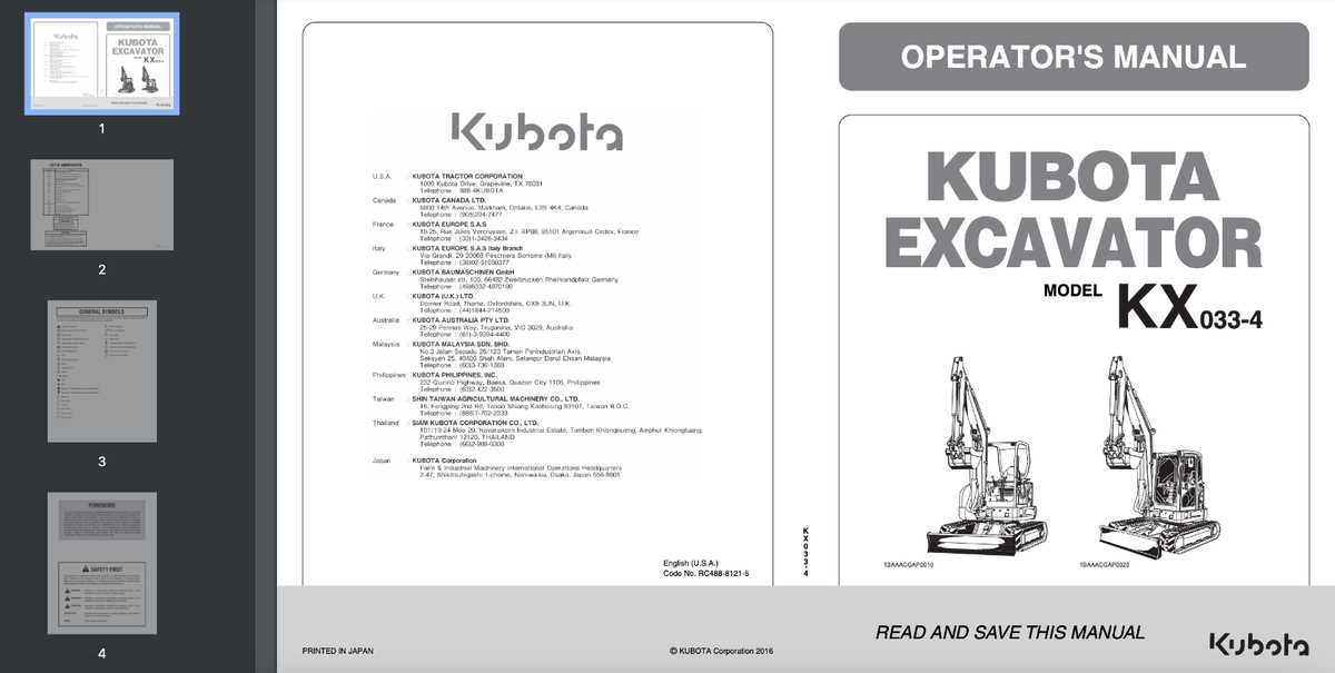 kubota kx040 4 parts diagram