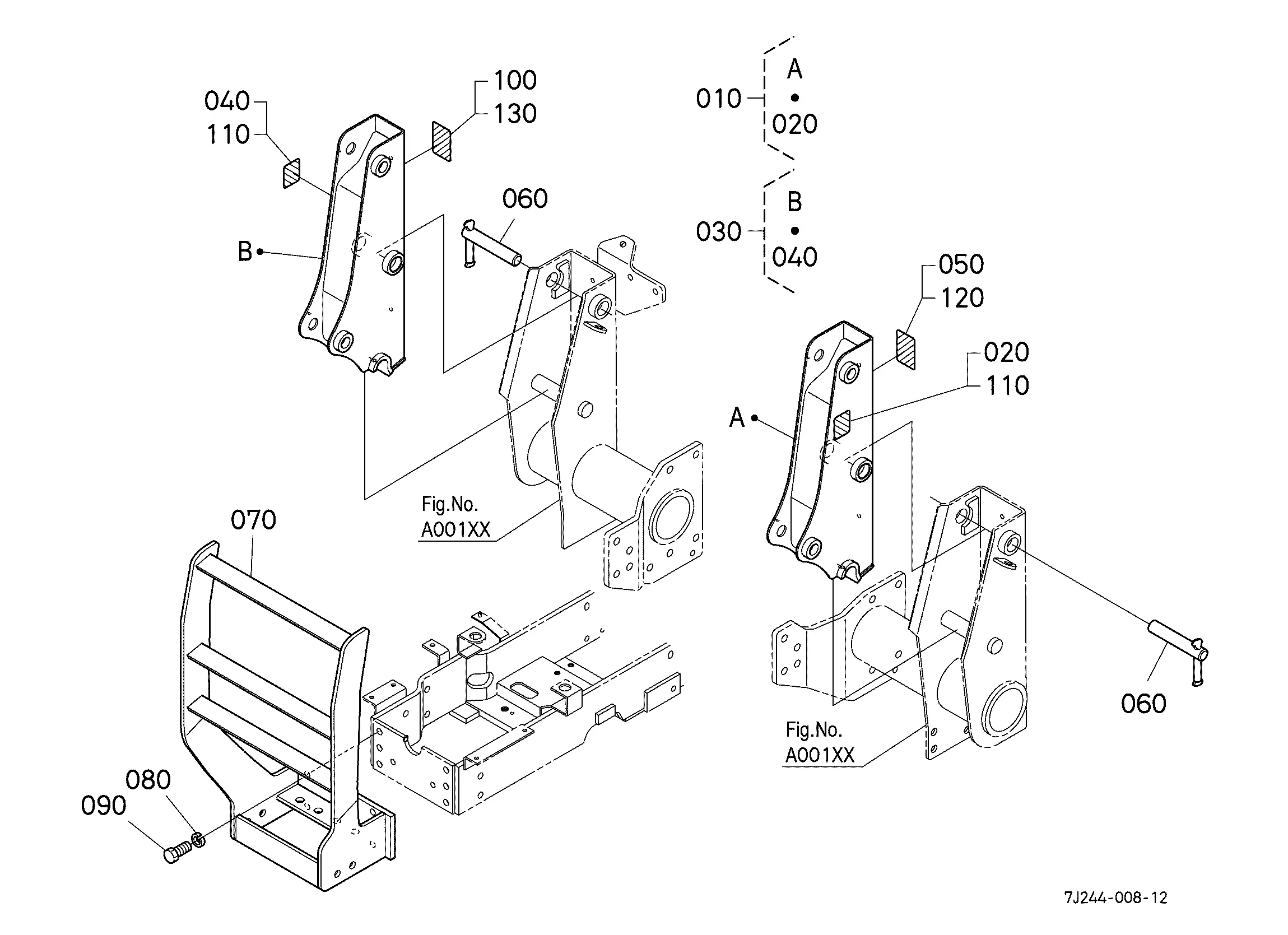 kubota l3400 parts diagram