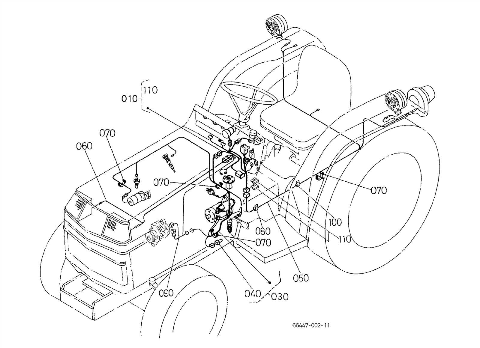 kubota l3400 parts diagram