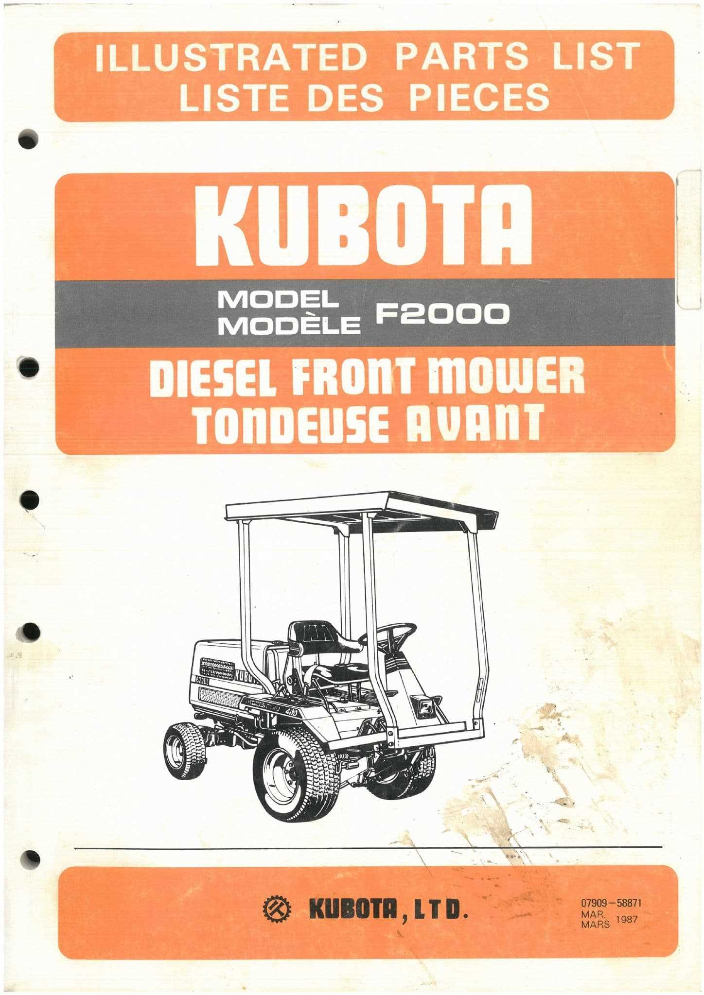 kubota l4701 parts diagram