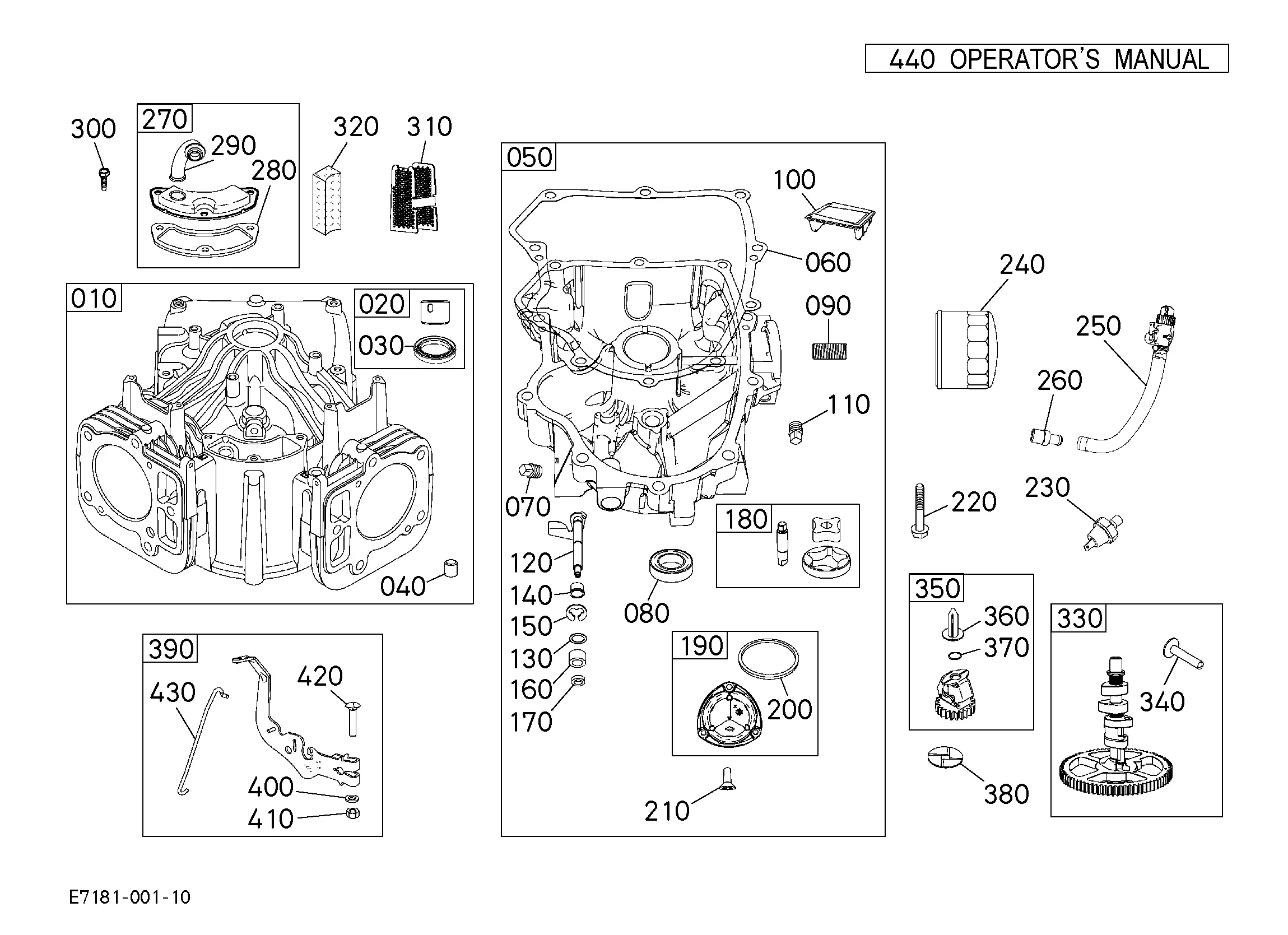 kubota zg124e parts diagram