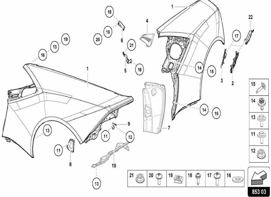 lamborghini parts diagram