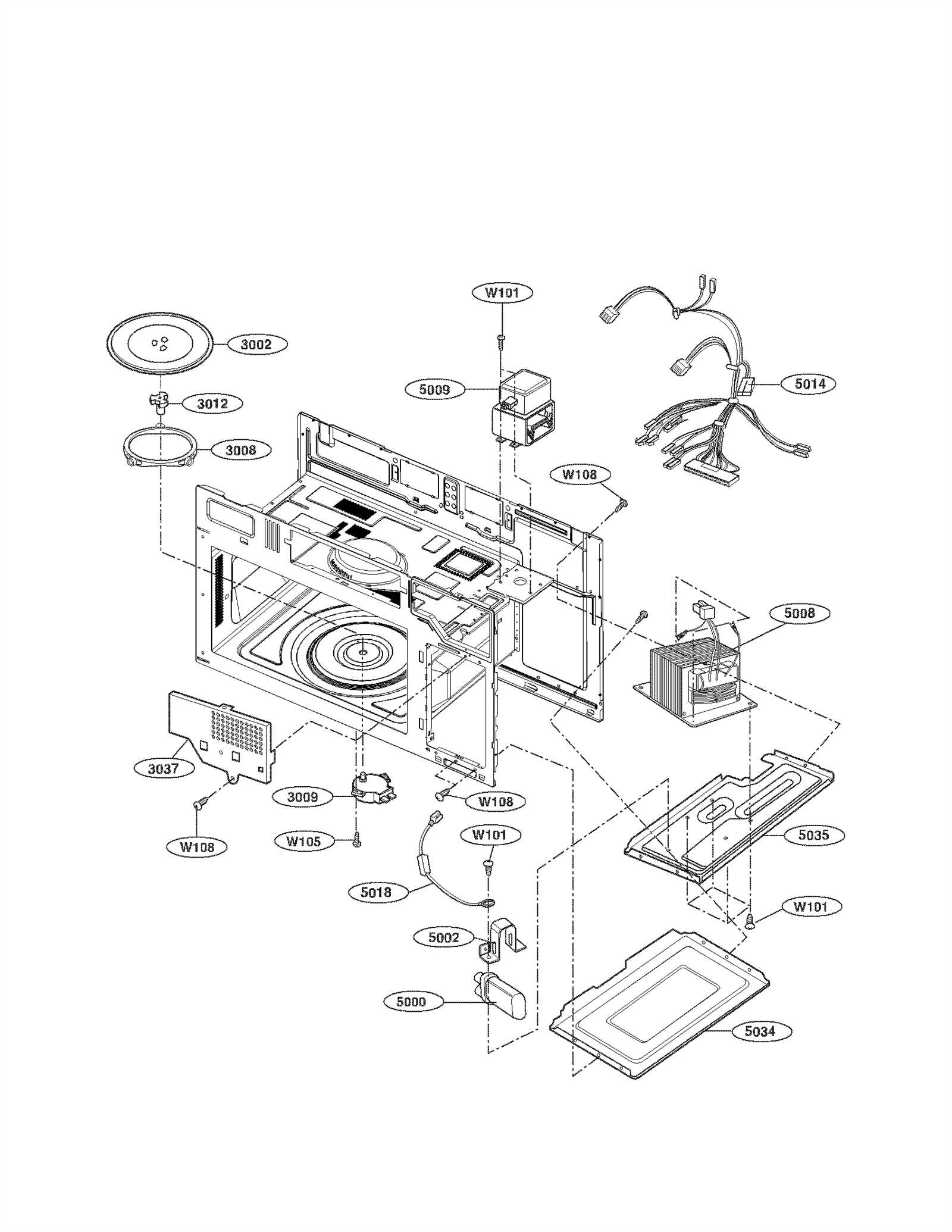 lg dryer parts diagram