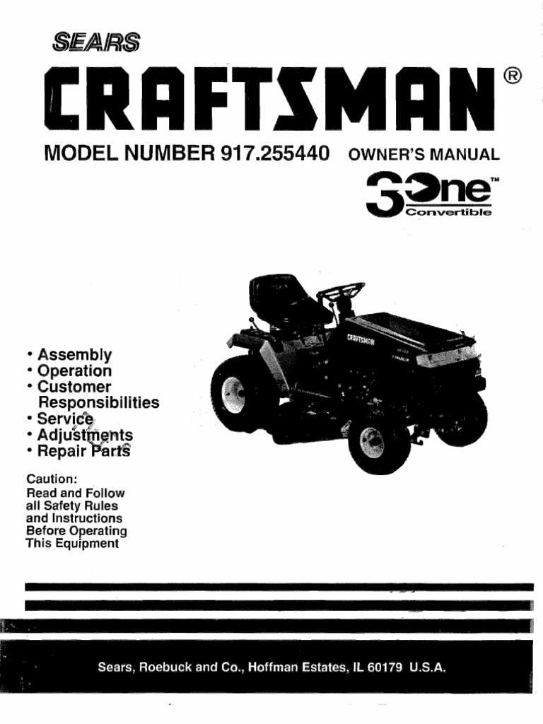 lt1000 craftsman parts diagram