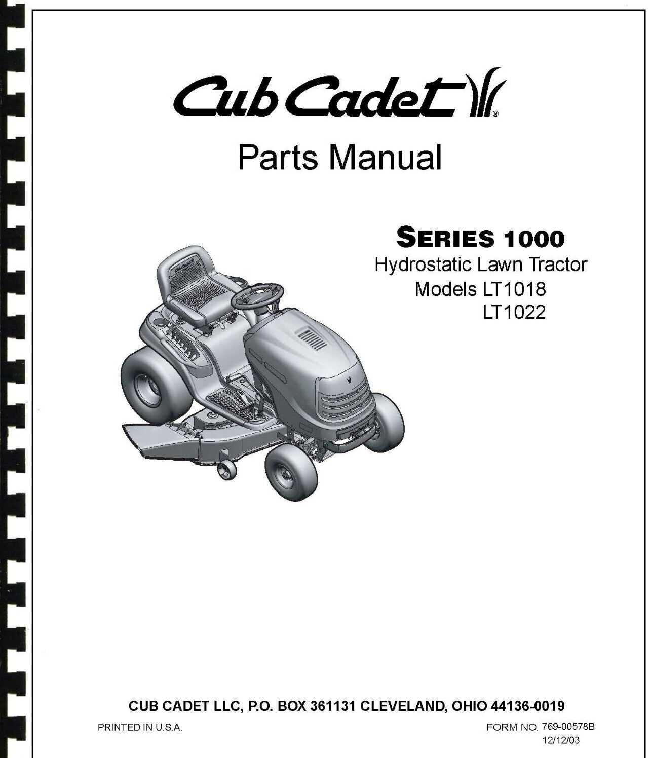 lt1045 parts diagram