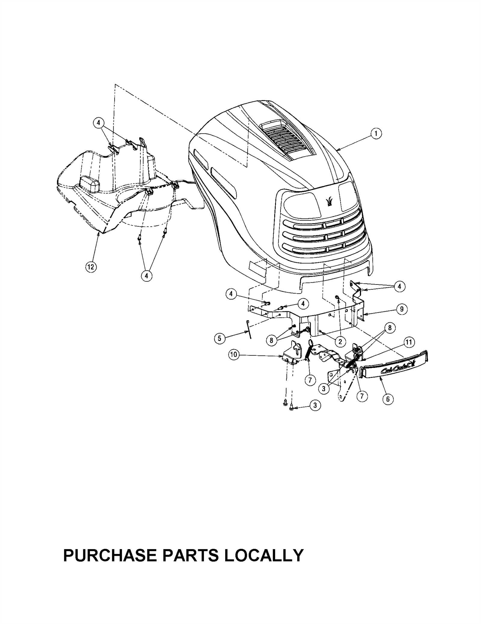 lt1045 parts diagram