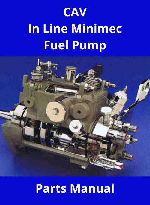 lucas cav injection pump parts diagram