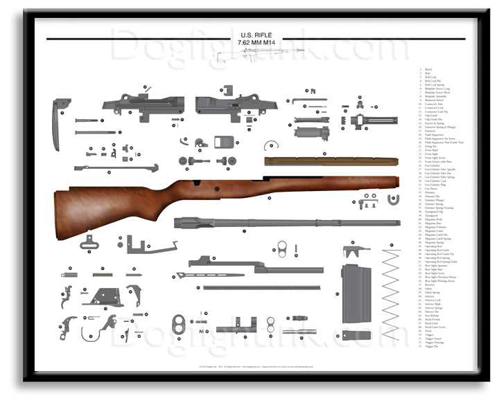 m1a parts diagram