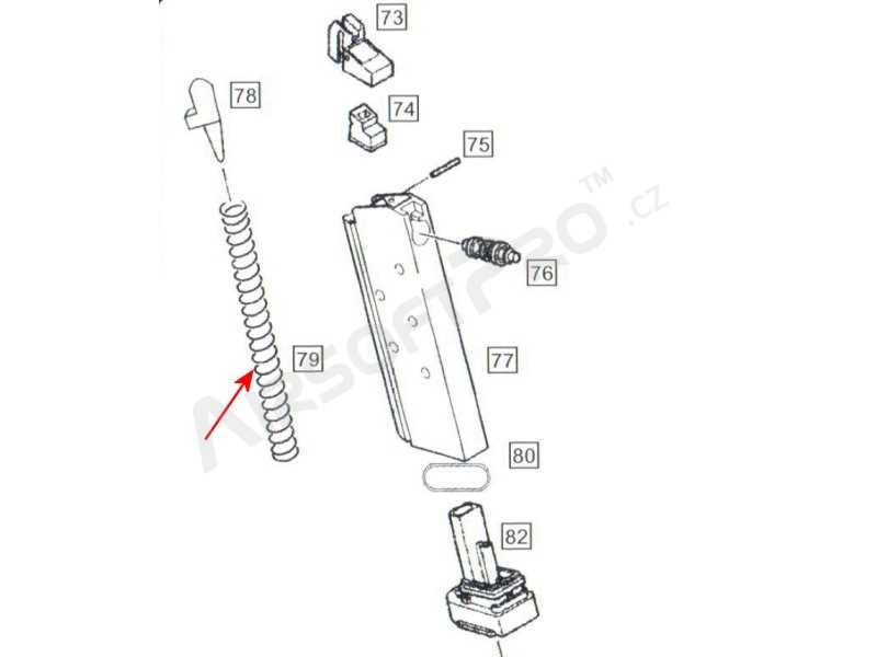 magazine parts diagram