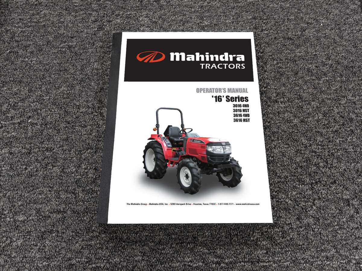 mahindra 3016 parts diagram