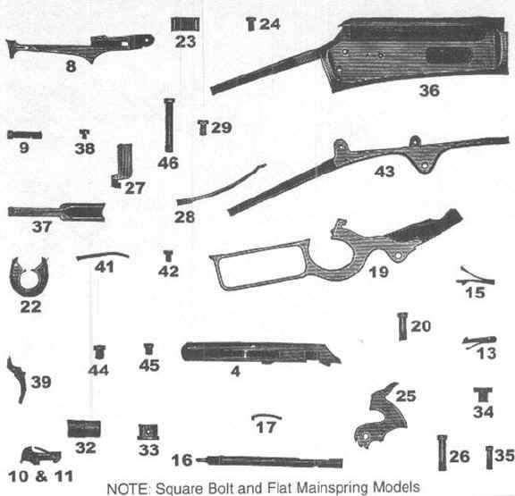 marlin 1895 parts diagram