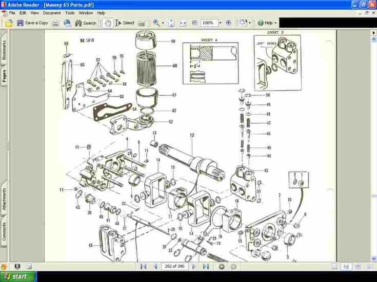 massey ferguson 65 parts diagram