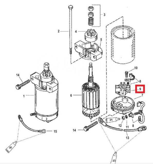 mercury 40 hp 2 stroke parts diagram