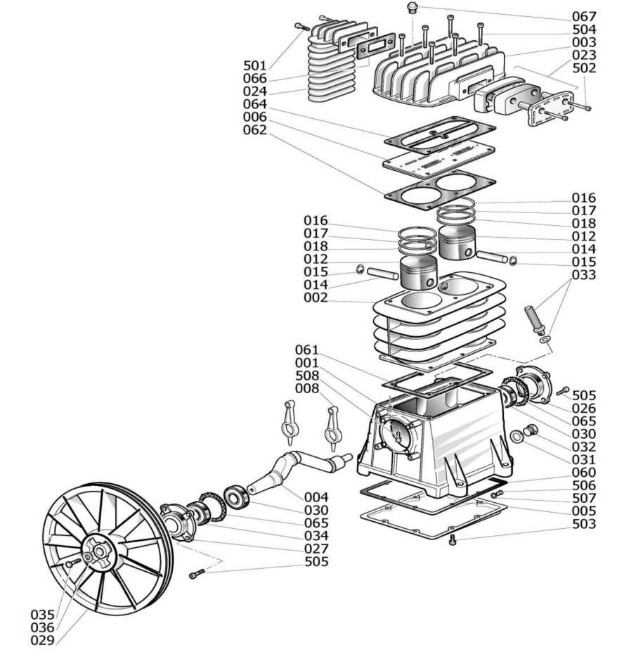 metabo hpt air compressor parts diagram