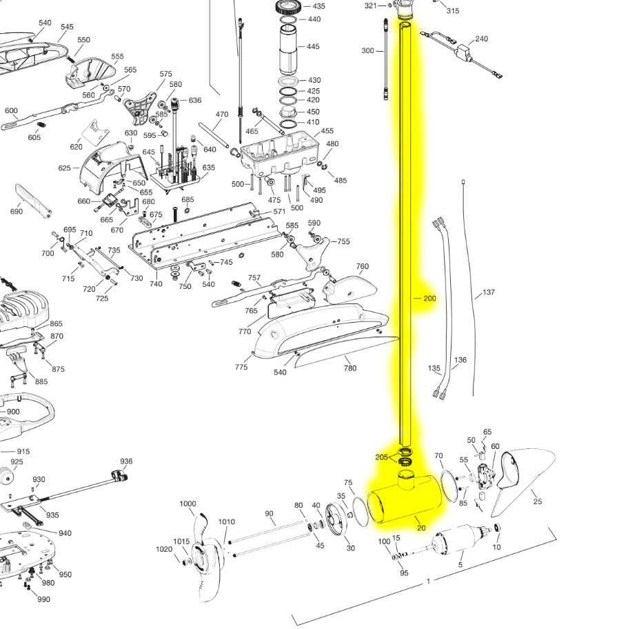 minn kota terrova parts diagram