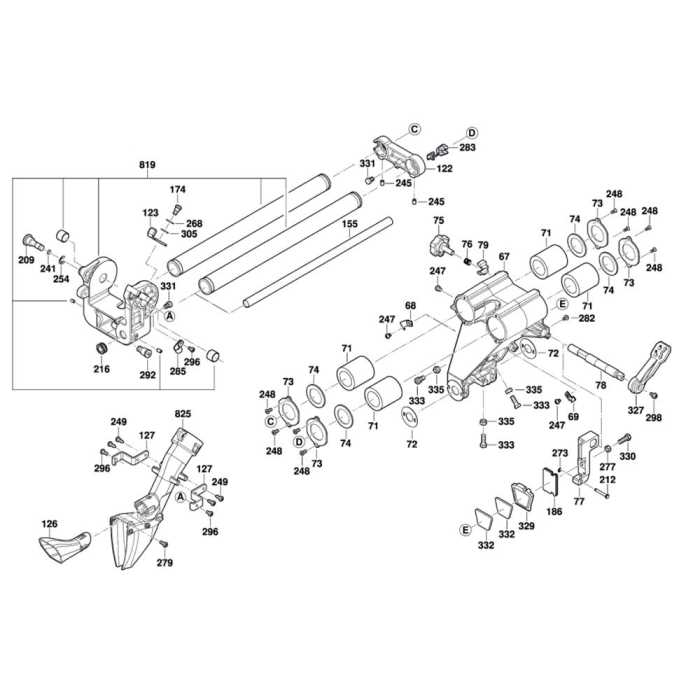 mitre saw parts diagram