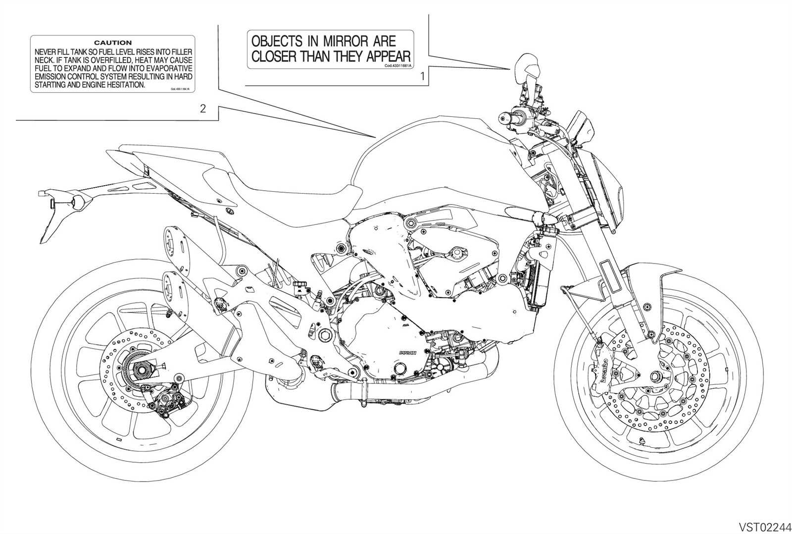 monster moto 80 parts diagram