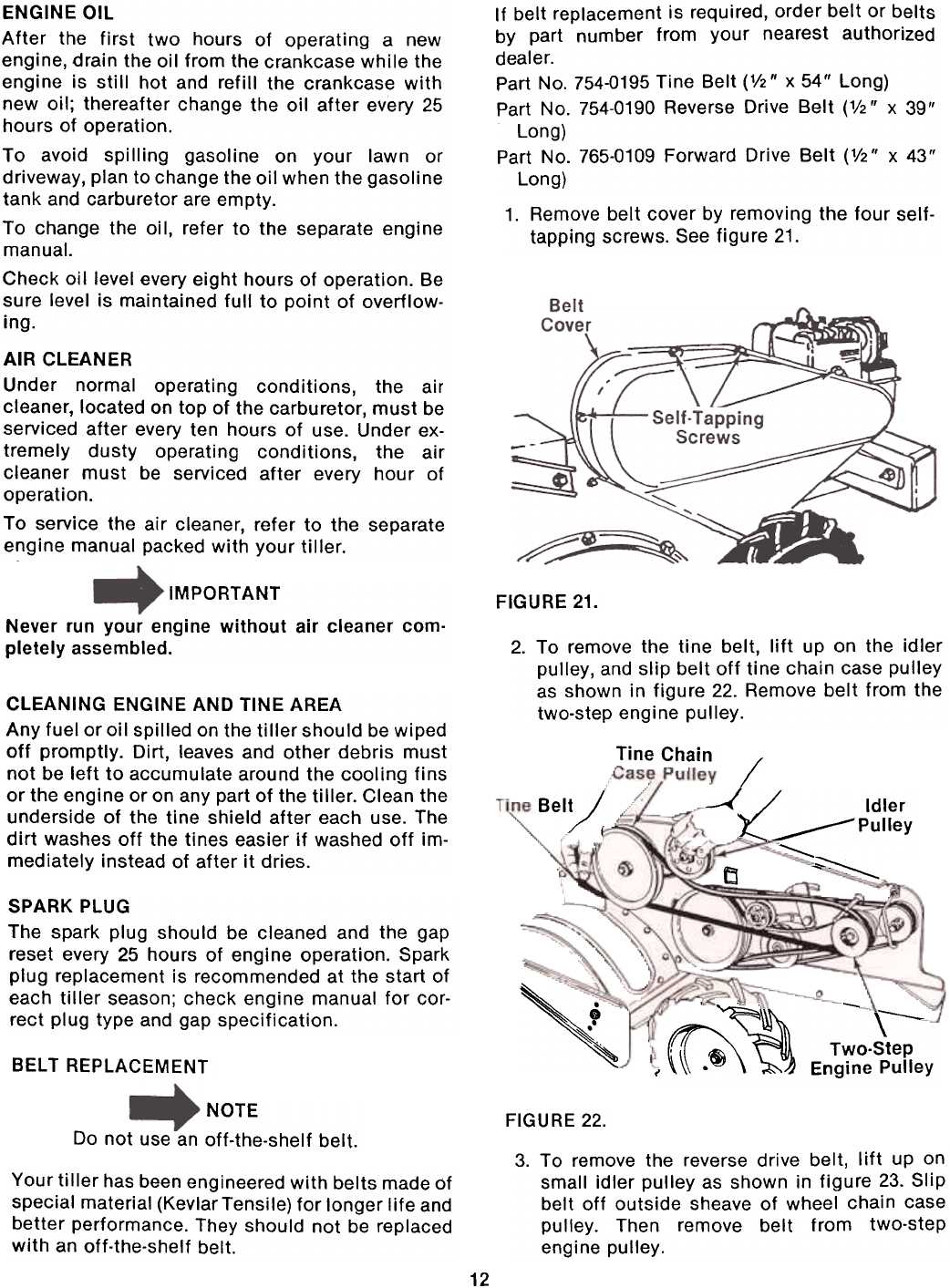 montgomery ward tiller parts diagram