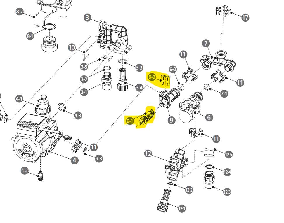 navien tankless water heater parts diagram