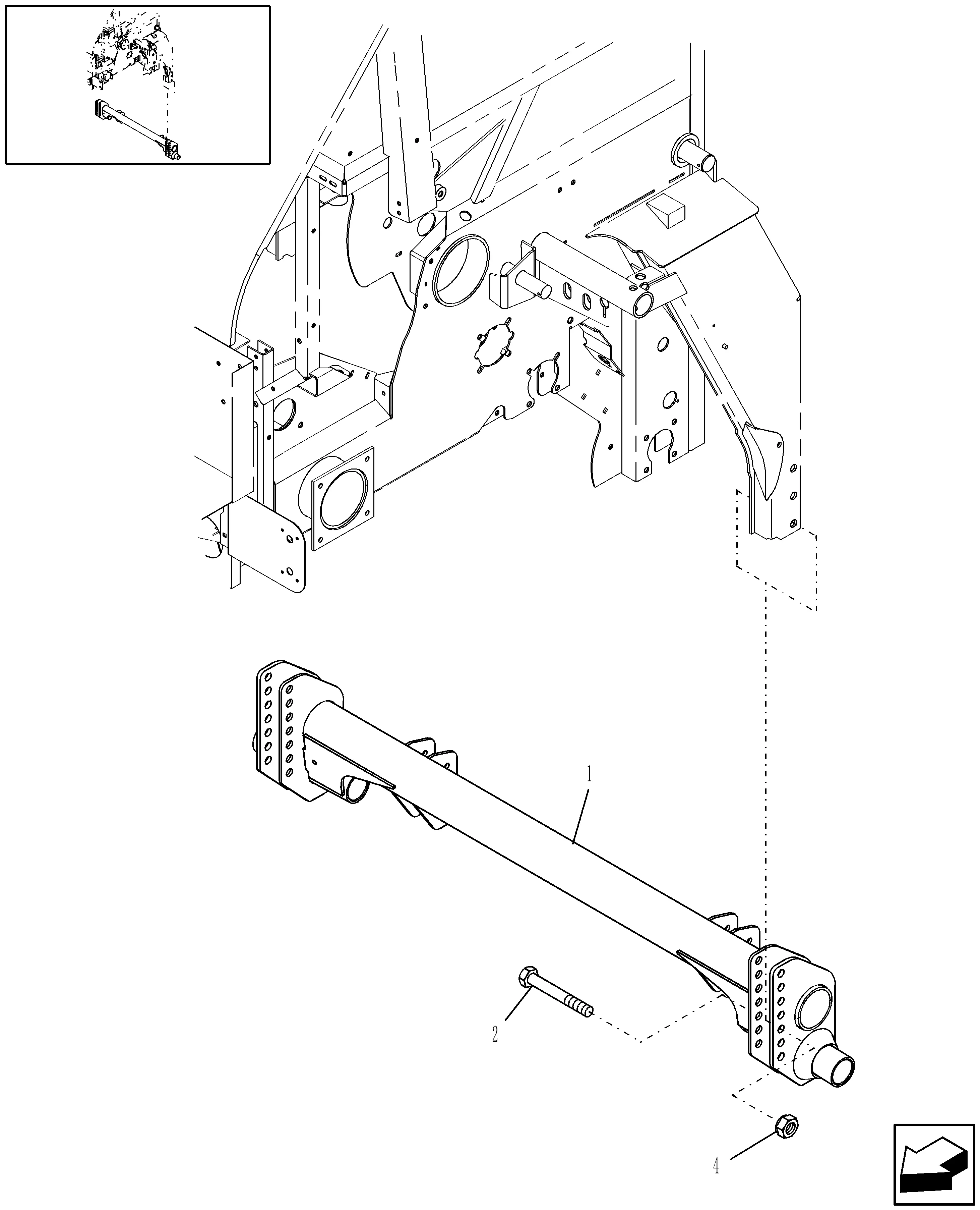 new holland br780a parts diagram