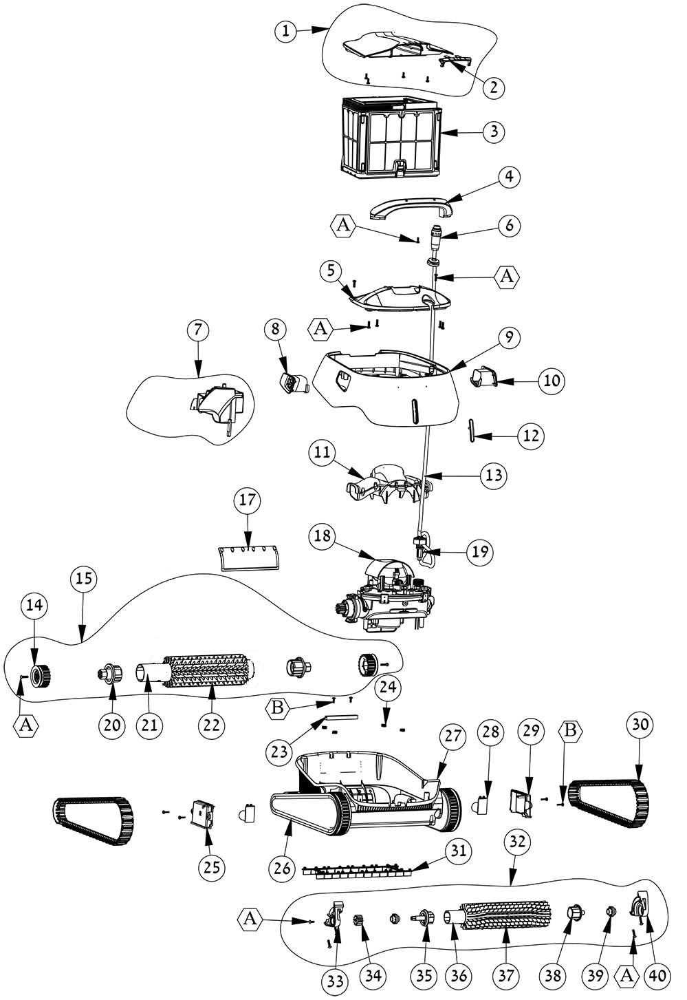 pentair challenger pump parts diagram