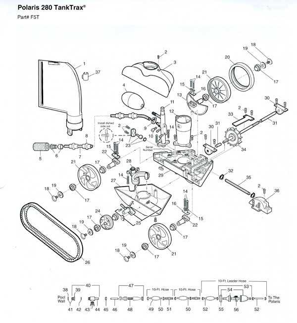 polaris 280 parts diagram