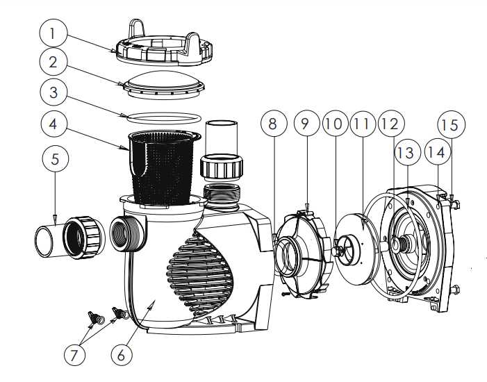 pool parts diagram