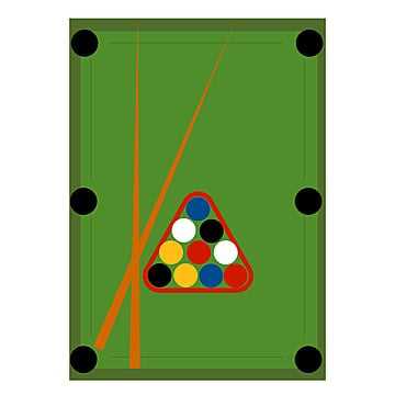 pool table parts diagram