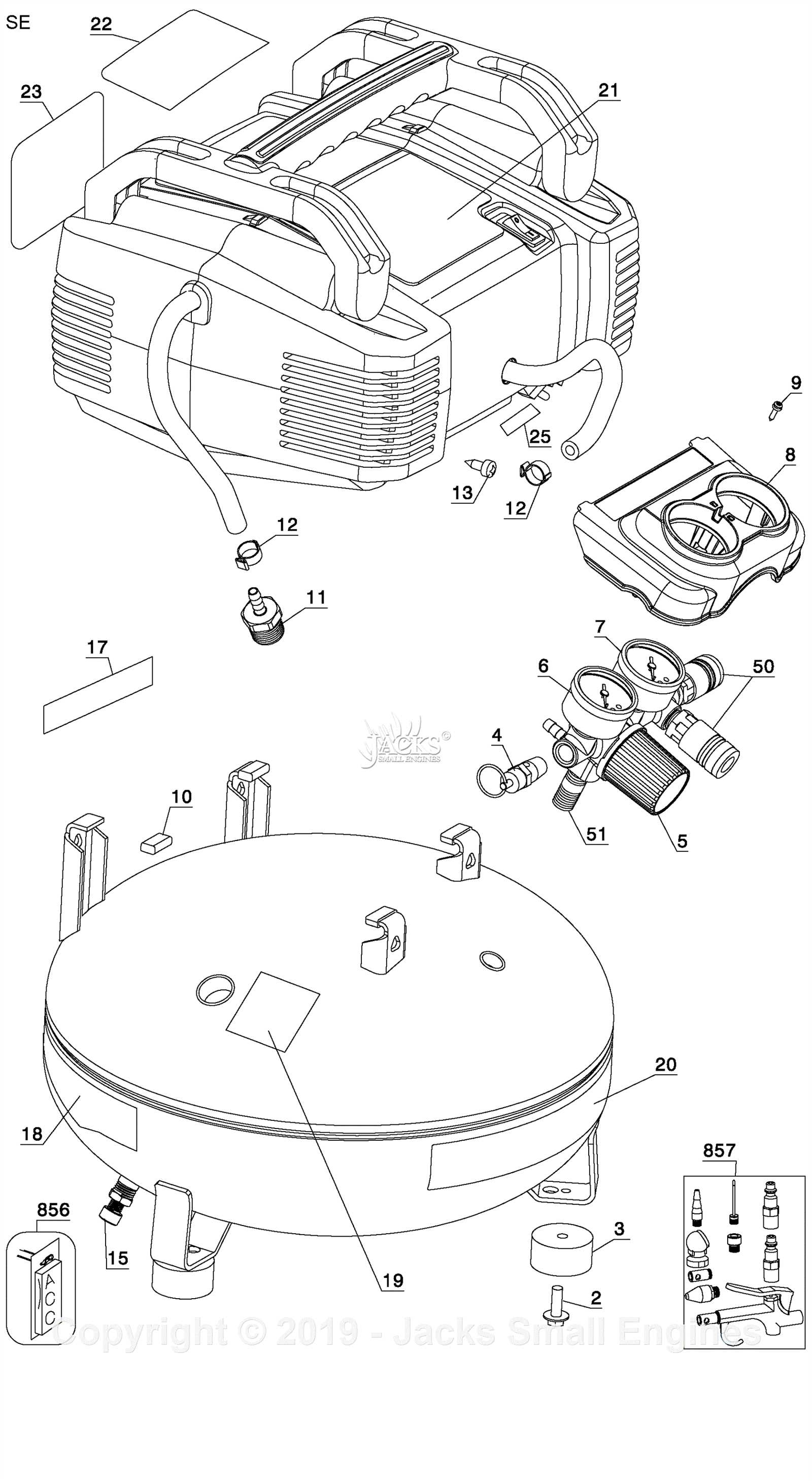 porter cable fr350 parts diagram