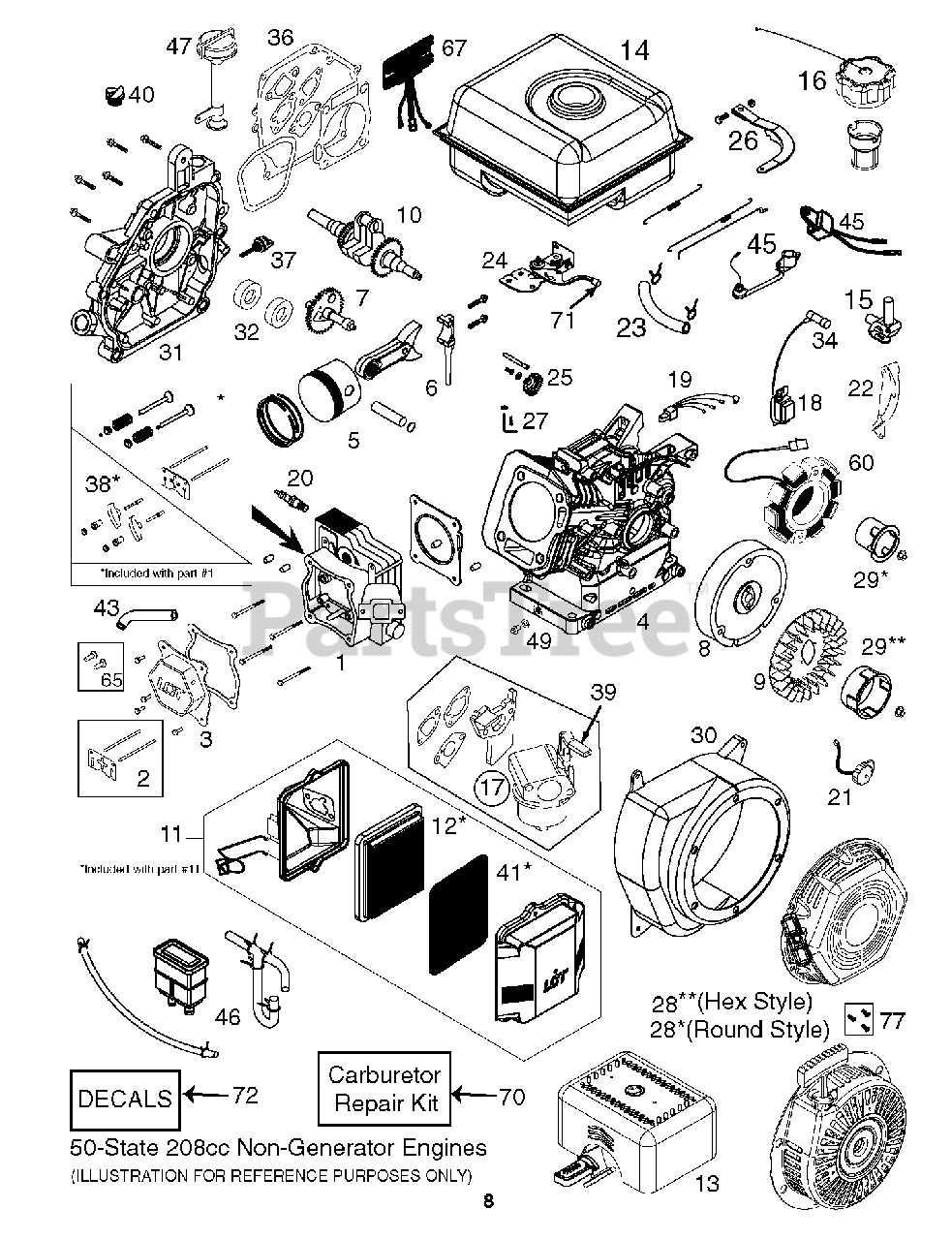 poulan tiller parts diagram