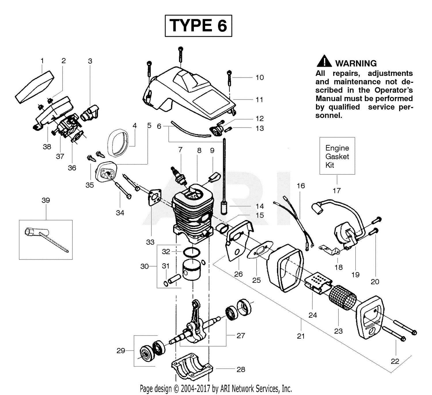 predator engine parts diagram