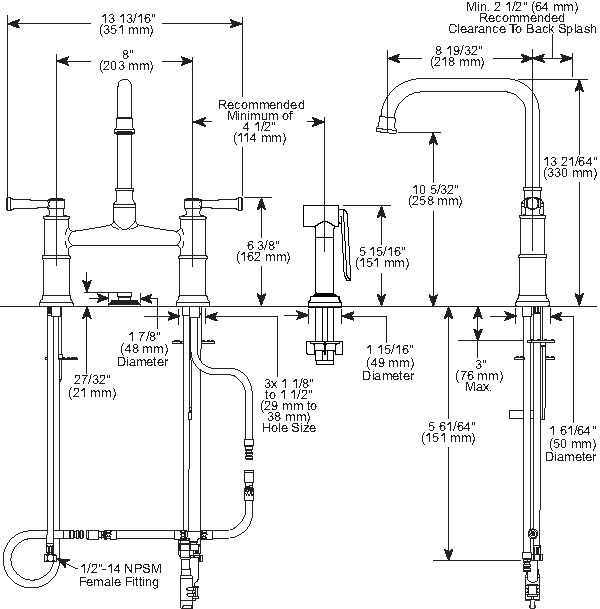 project source faucet parts diagram