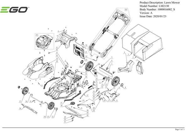 push lawn mower parts diagram