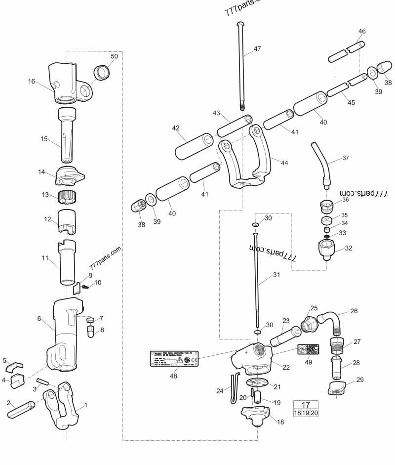 ratchet parts diagram